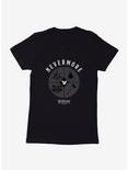 Wednesday Nevermore Icon Set Womens T-Shirt, BLACK, hi-res