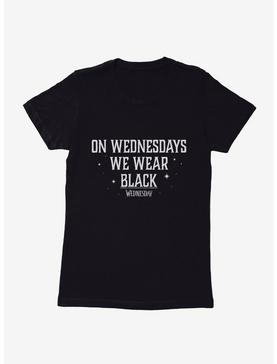 Wednesday On Wednesdays We Wear Black Womens T-Shirt, , hi-res