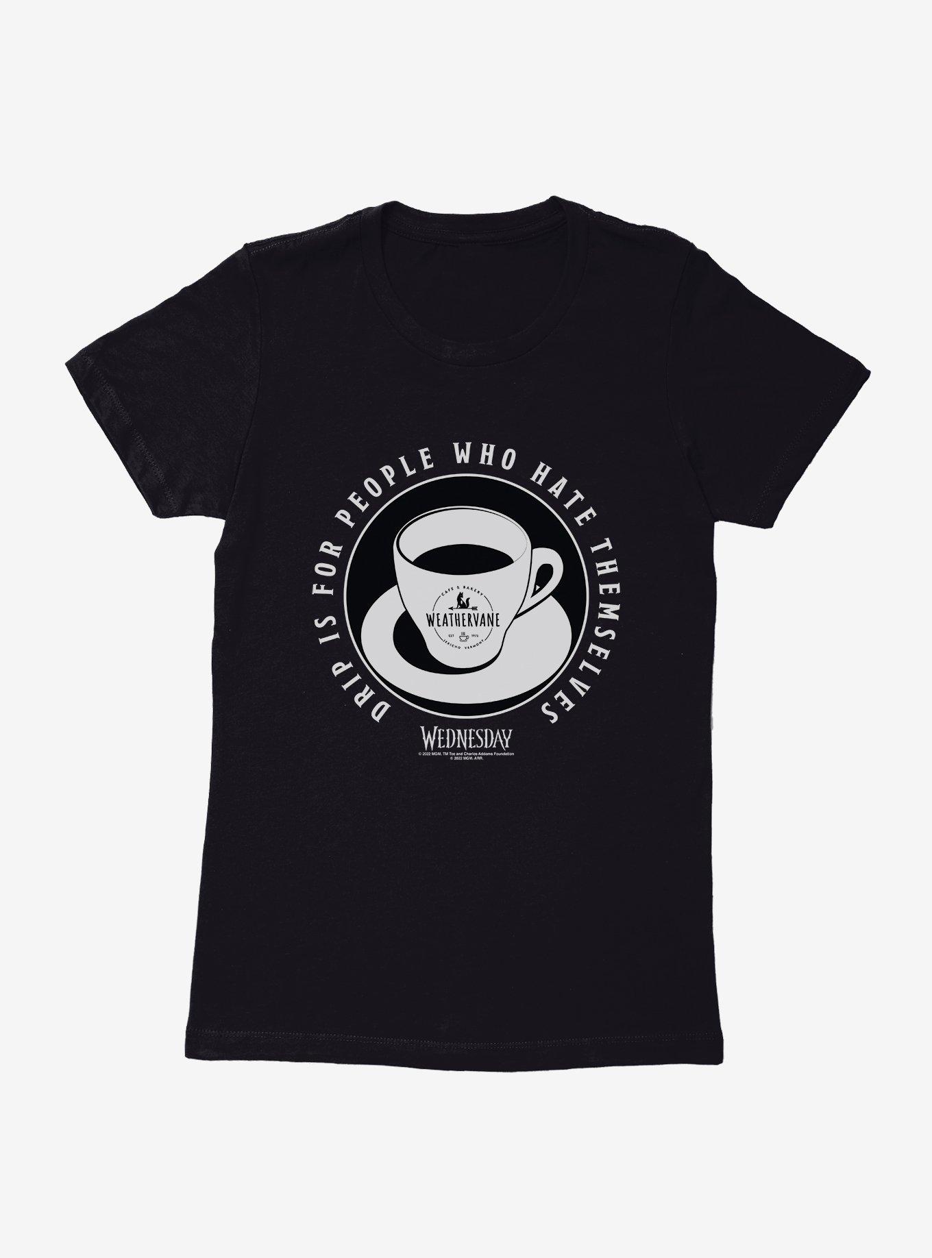 Wednesday Weathervane Drip Coffee Womens T-Shirt, , hi-res