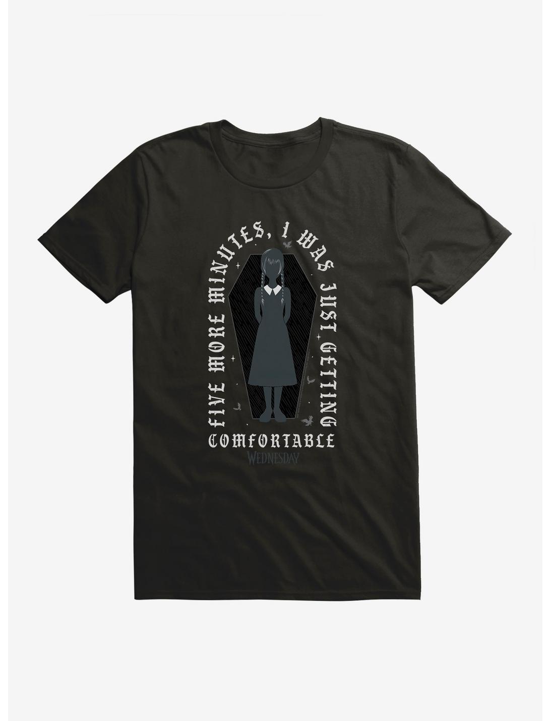 Wednesday Morgue Comfort T-Shirt, BLACK, hi-res