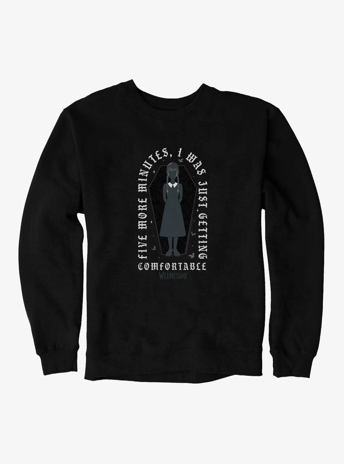 Wednesday Morgue Comfort Sweatshirt, , hi-res