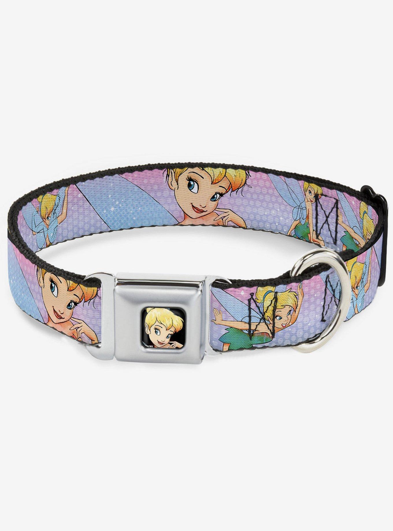 Disney Tinker Bell Poses Seatbelt Buckle Dog Collar, , hi-res