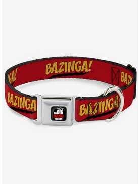 The Big Bang Theory Bazinga Seatbelt Buckle Dog Collar, , hi-res