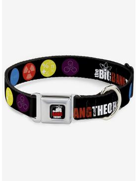 The Big Bang Theory Dna Atom E Radiation Seatbelt Buckle Dog Collar, , hi-res