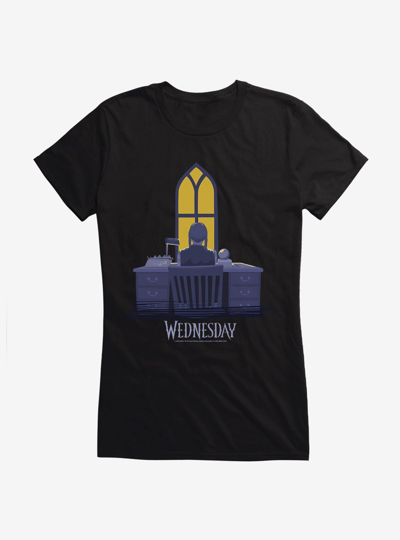 Wednesday Traits Of A Great Writer Girls T-Shirt, , hi-res