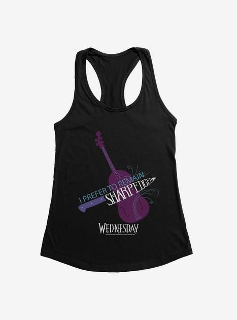 Wednesday I Prefer To Remain Sharp-Edged Girls Tank | Hot Topic
