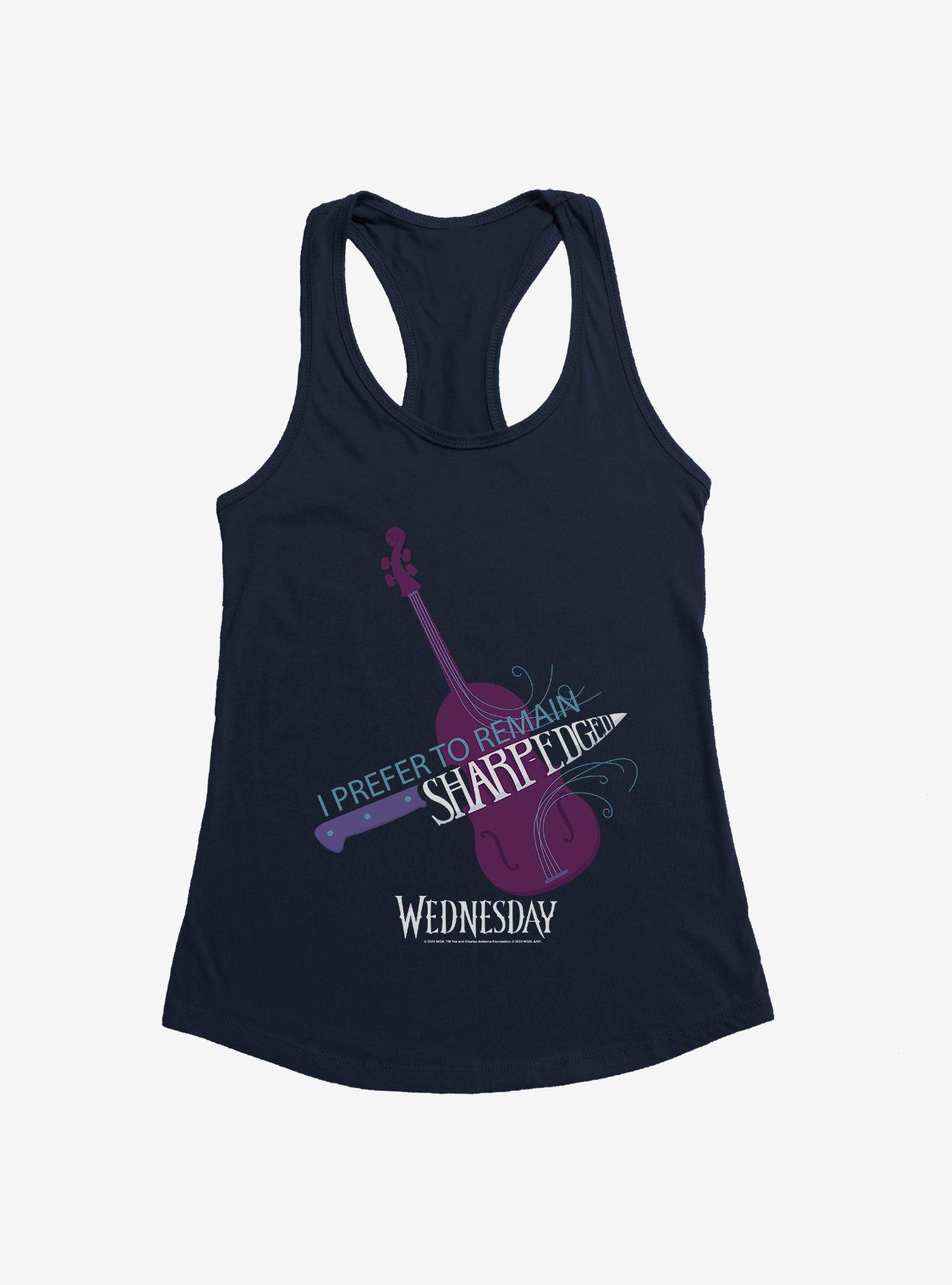 Wednesday I Prefer To Remain Sharp-Edged Girls Tank, , hi-res