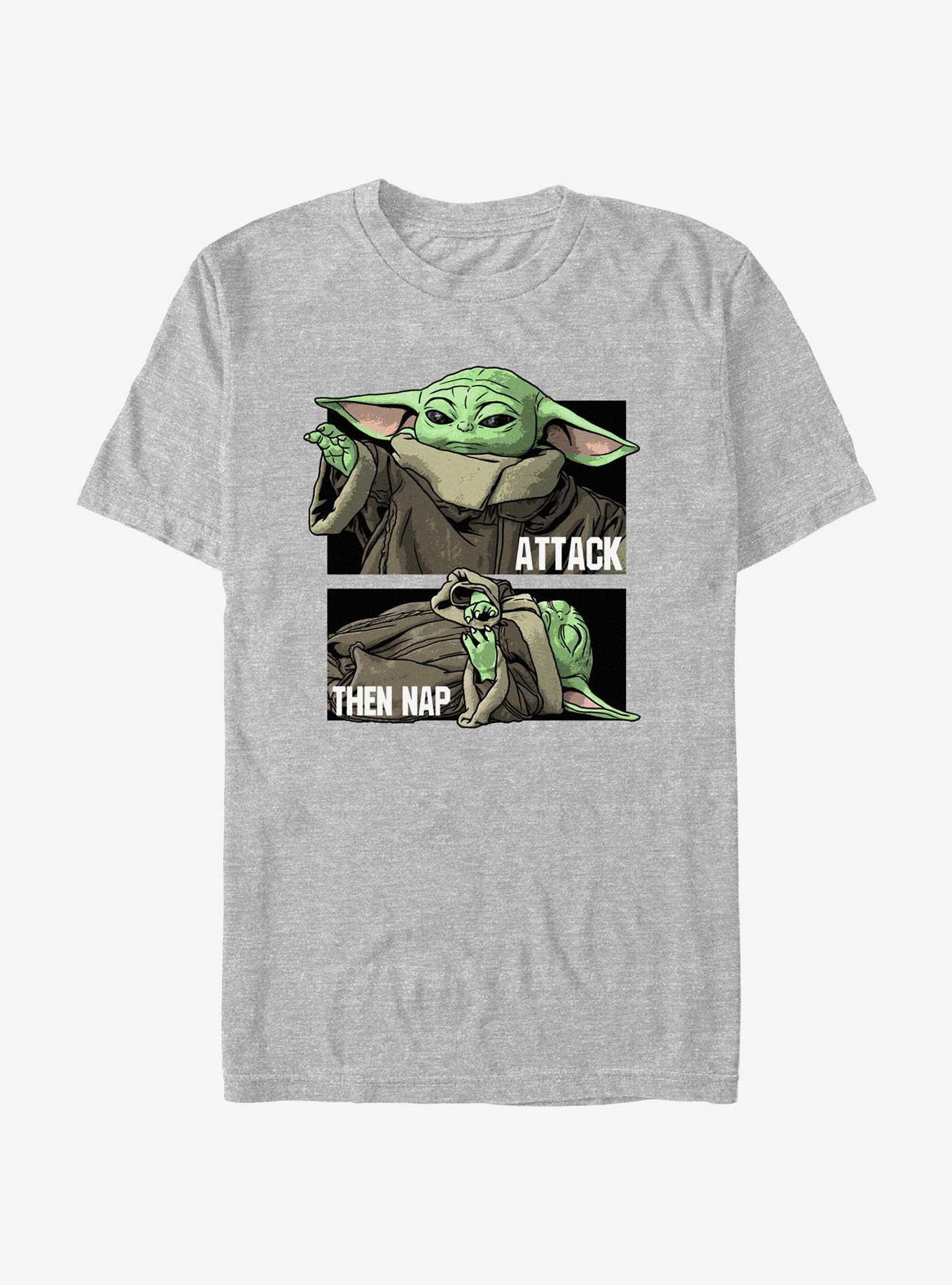 Star Wars The Mandalorian Attack Then Nap T-Shirt, , hi-res