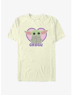 Star Wars The Mandalorian Grogu Cute Heart T-Shirt, , hi-res