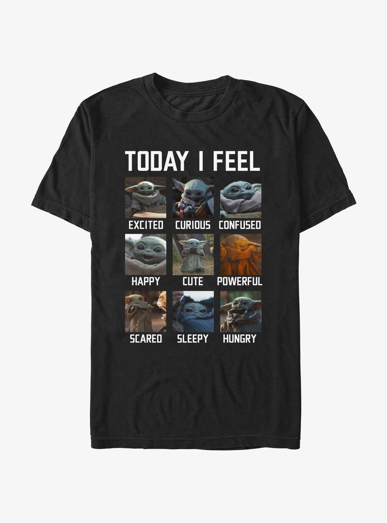 Star Wars The Mandalorian Grogu Feels T-Shirt, , hi-res