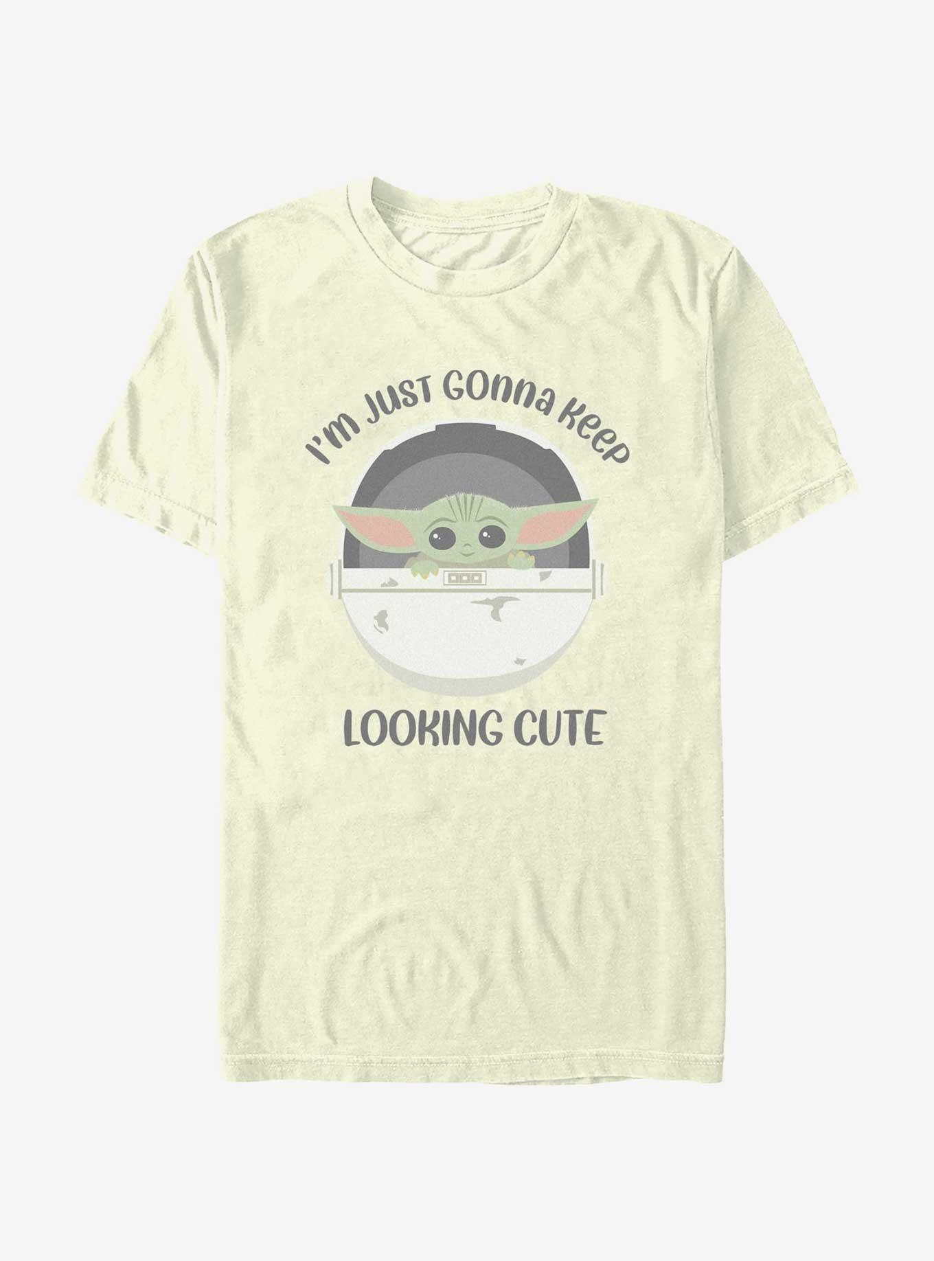 Star Wars The Mandalorian Keep Looking Cute T-Shirt, , hi-res
