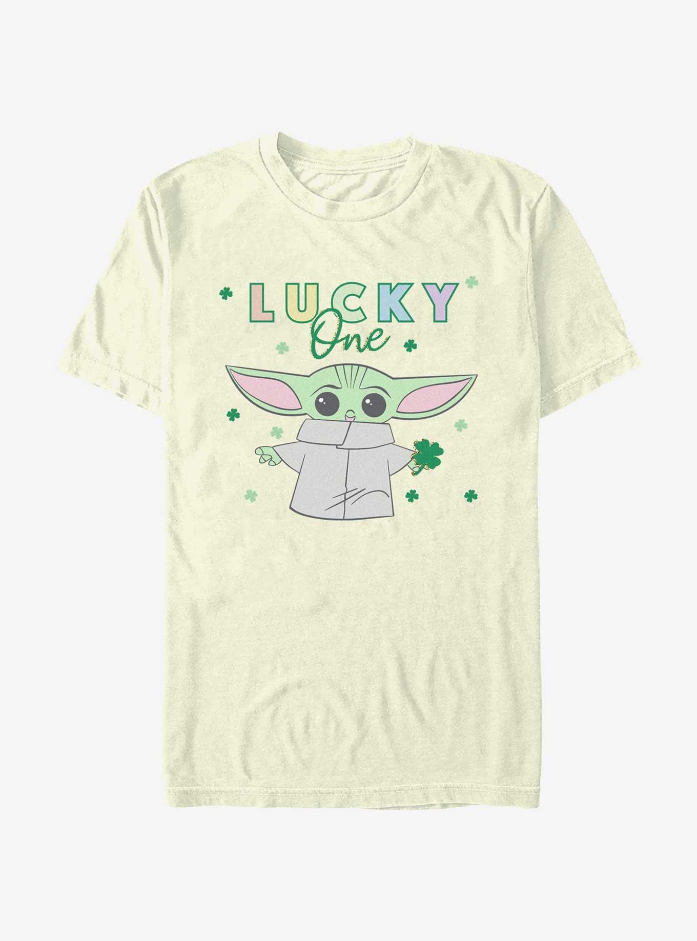 Star Wars The Mandalorian Lucky One Clover T-Shirt, , hi-res