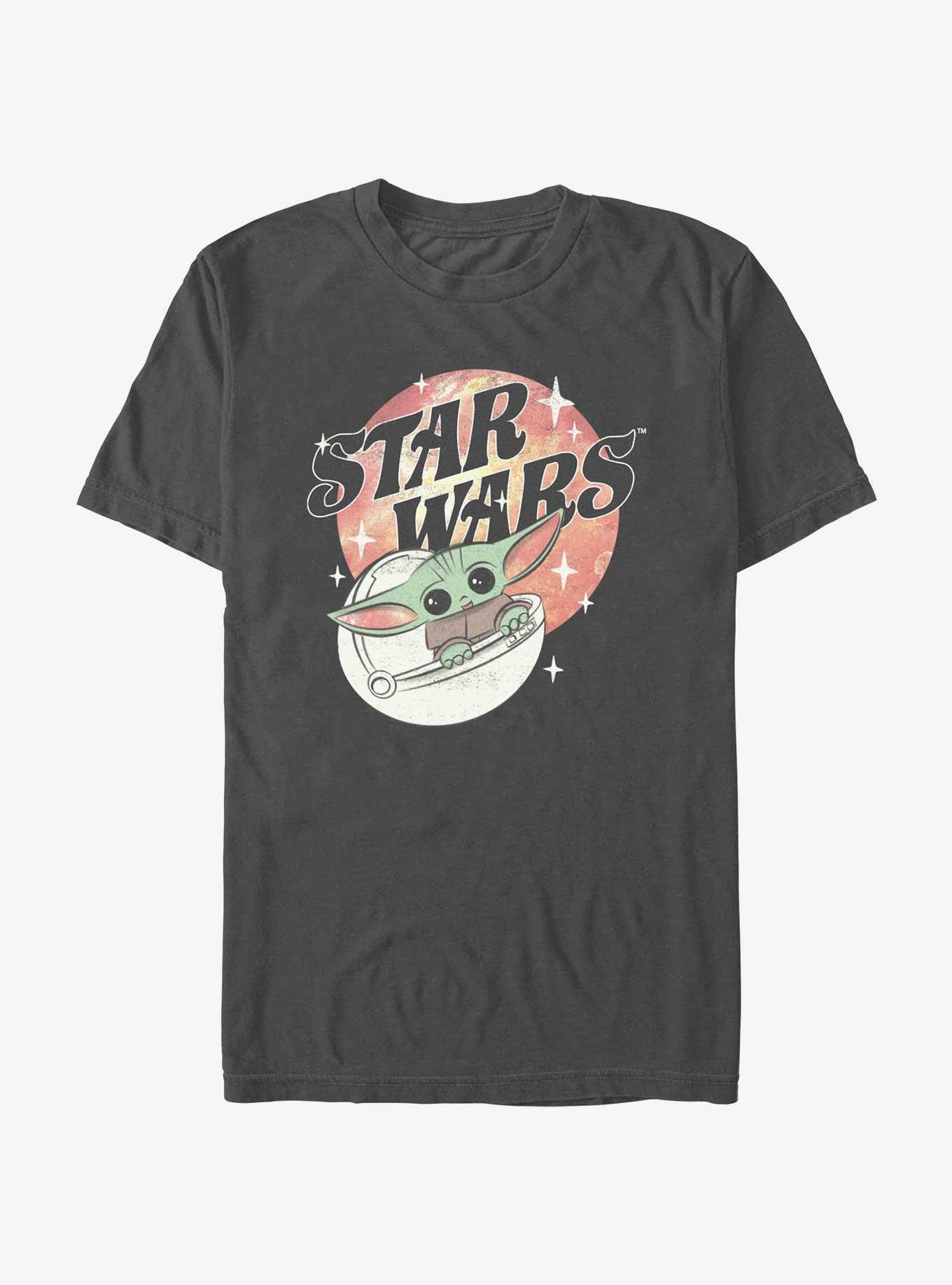 Star Wars The Mandalorian Rock Child T-Shirt, CHARCOAL, hi-res