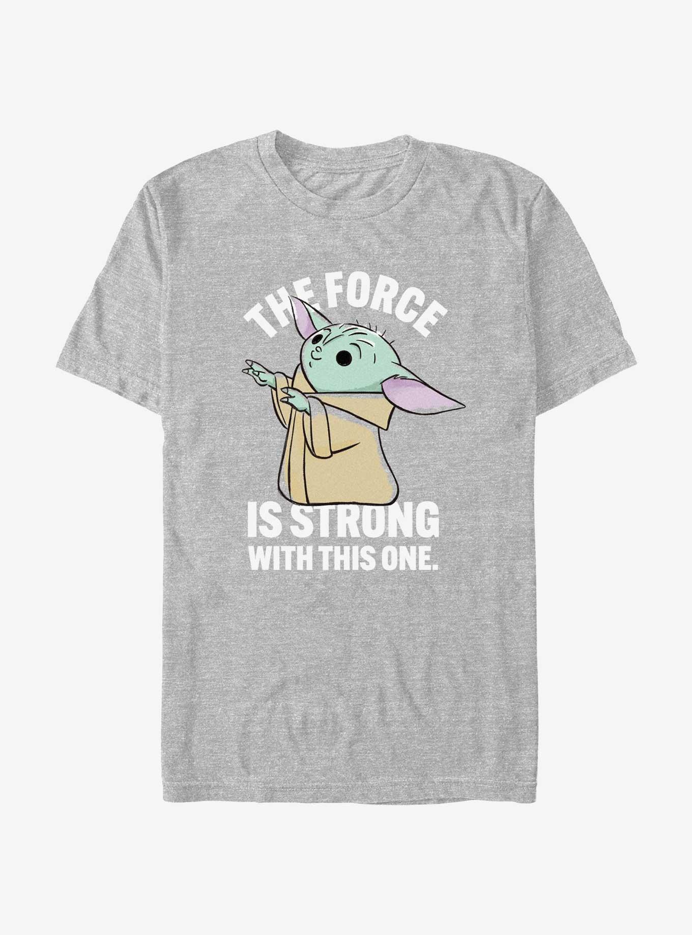 Star Wars The Mandalorian Strong With Grogu T-Shirt, , hi-res