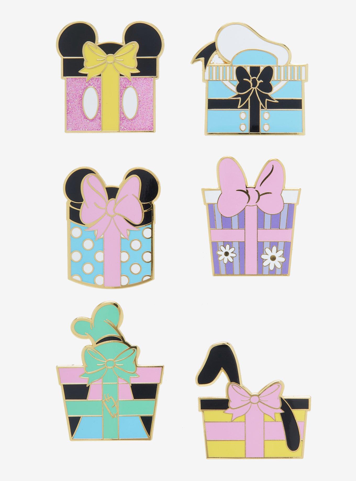 Loungefly Disney Mickey Mouse & Friends Presents Blind Box Enamel Pin - BoxLunch Exclusive, , hi-res