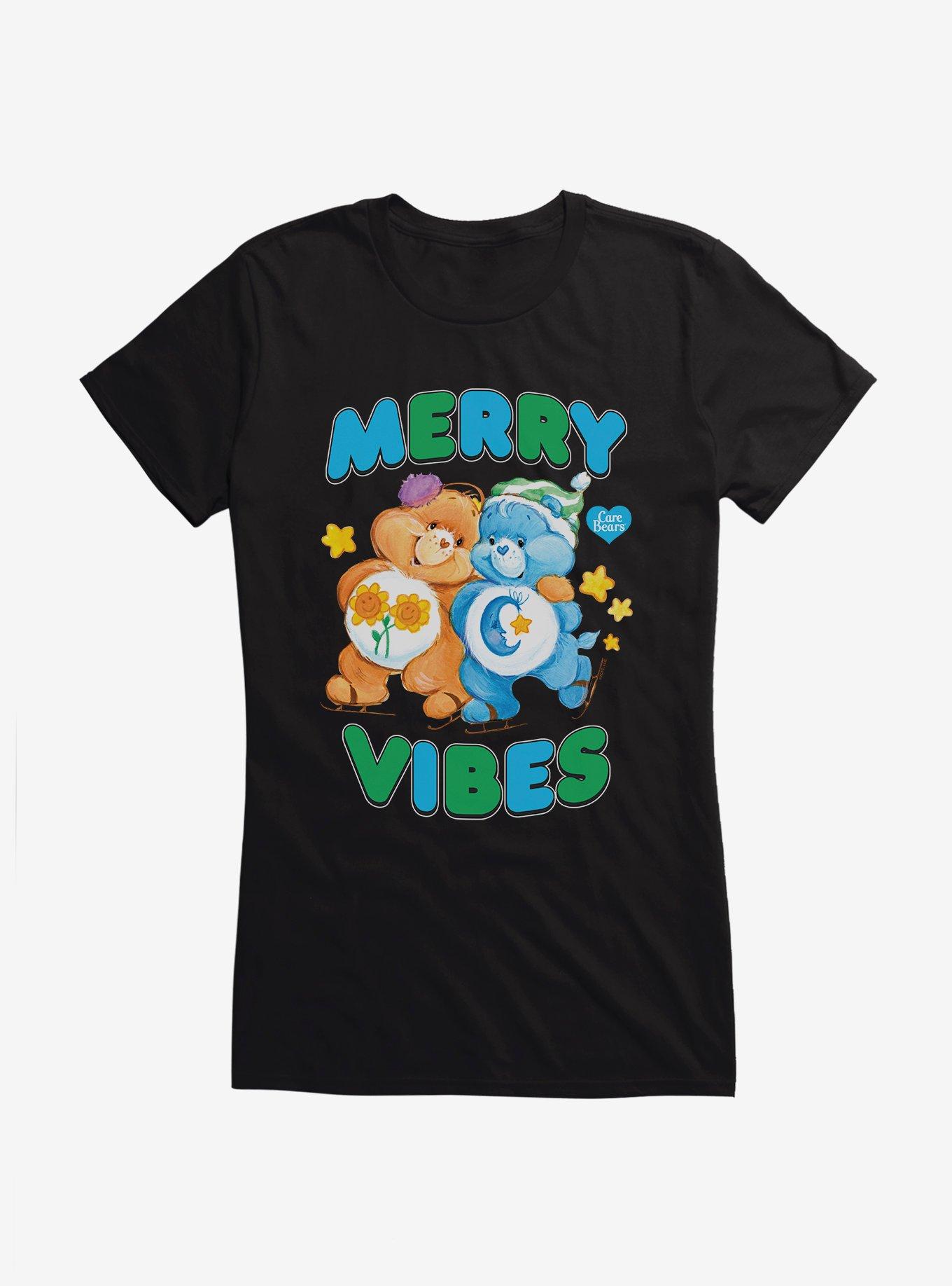 Care Bears Merry Vibes Girls T-Shirt, BLACK, hi-res