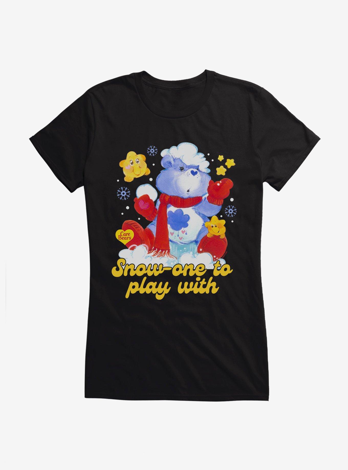 Care Bears Snow-one To Play With Girls T-Shirt, BLACK, hi-res