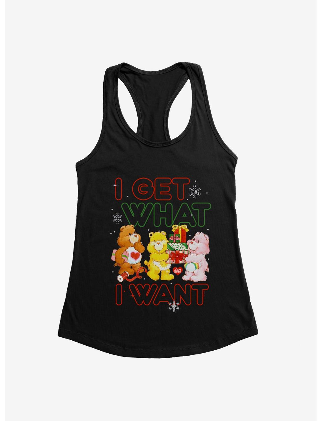 Care Bears I Get What I Want Girls Tank, BLACK, hi-res