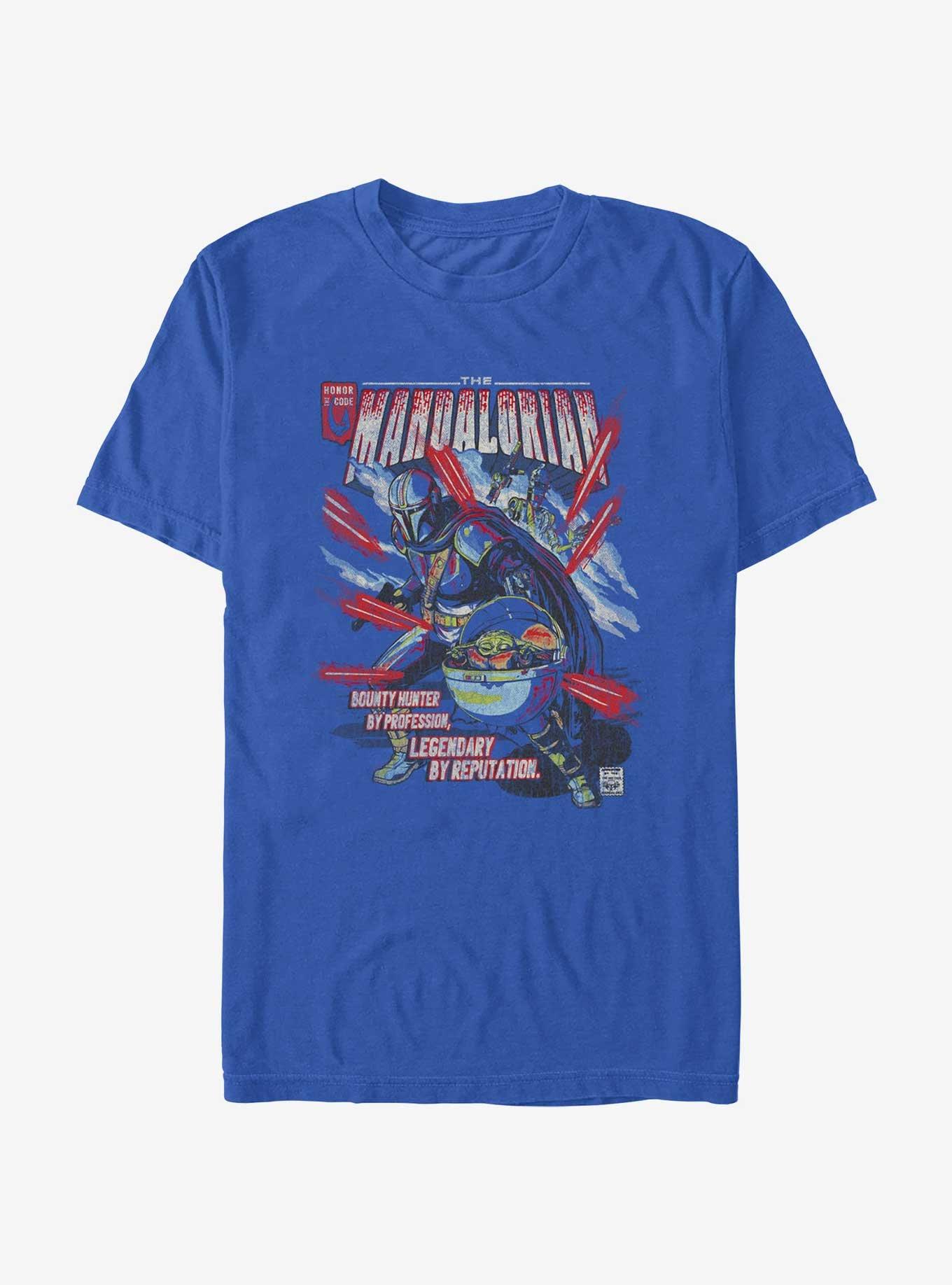 Star Wars The Mandalorian Bounty Hunter Legend T-Shirt, , hi-res