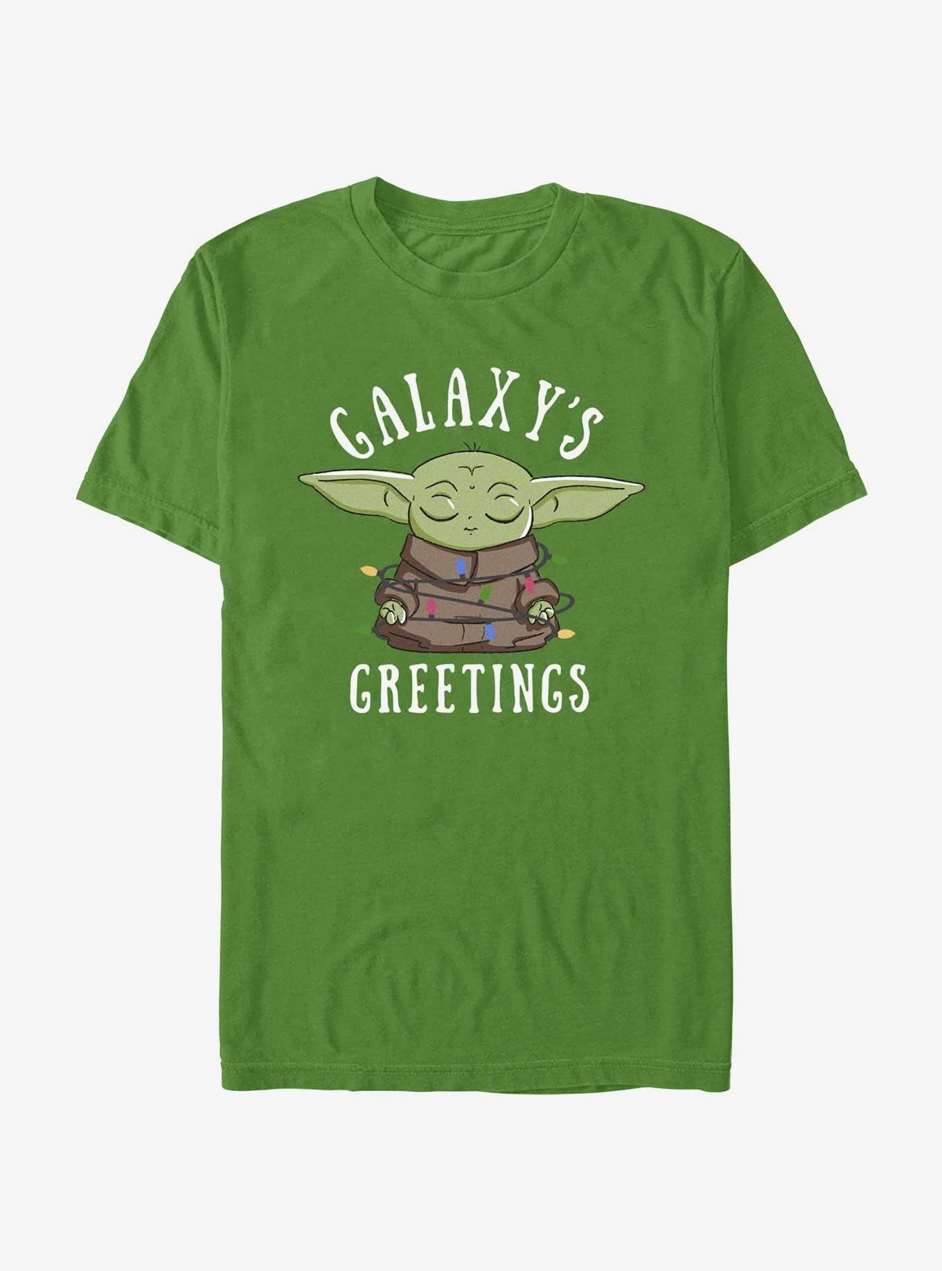 Star Wars The Mandalorian Galaxy's Greetings T-Shirt