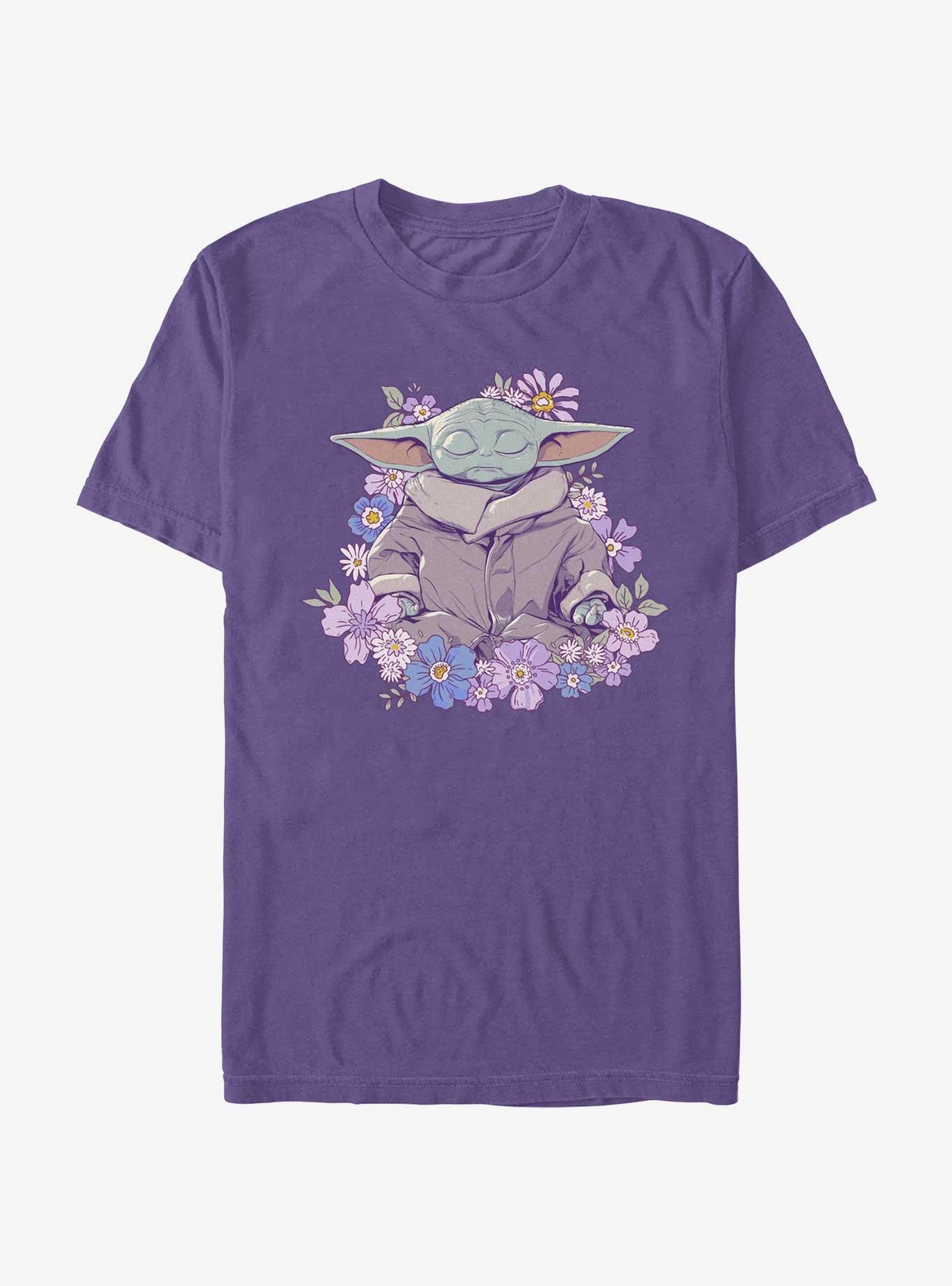 Star Wars The Mandalorian Relaxing Grogu Extra Soft T-Shirt, , hi-res