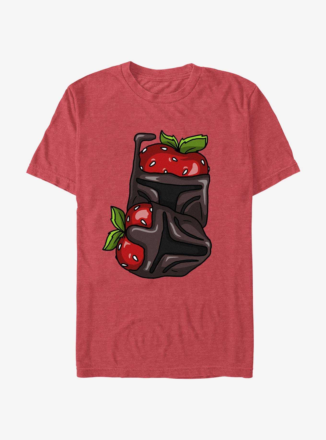 Star Wars The Mandalorian Chocolate Bounty Hunter Strawberries T-Shirt, , hi-res