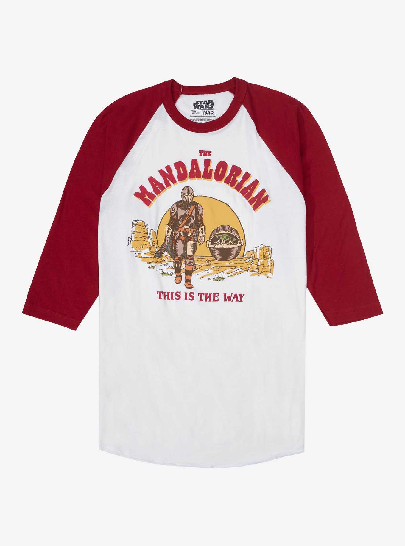 Star Wars The Mandalorian This is the Way Raglan T-Shirt - BoxLunch Exclusive , , hi-res