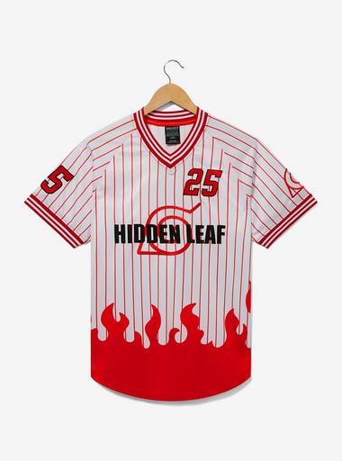 Naruto Shippuden Hidden Leaf Baseball Jersey - BoxLunch Exclusive