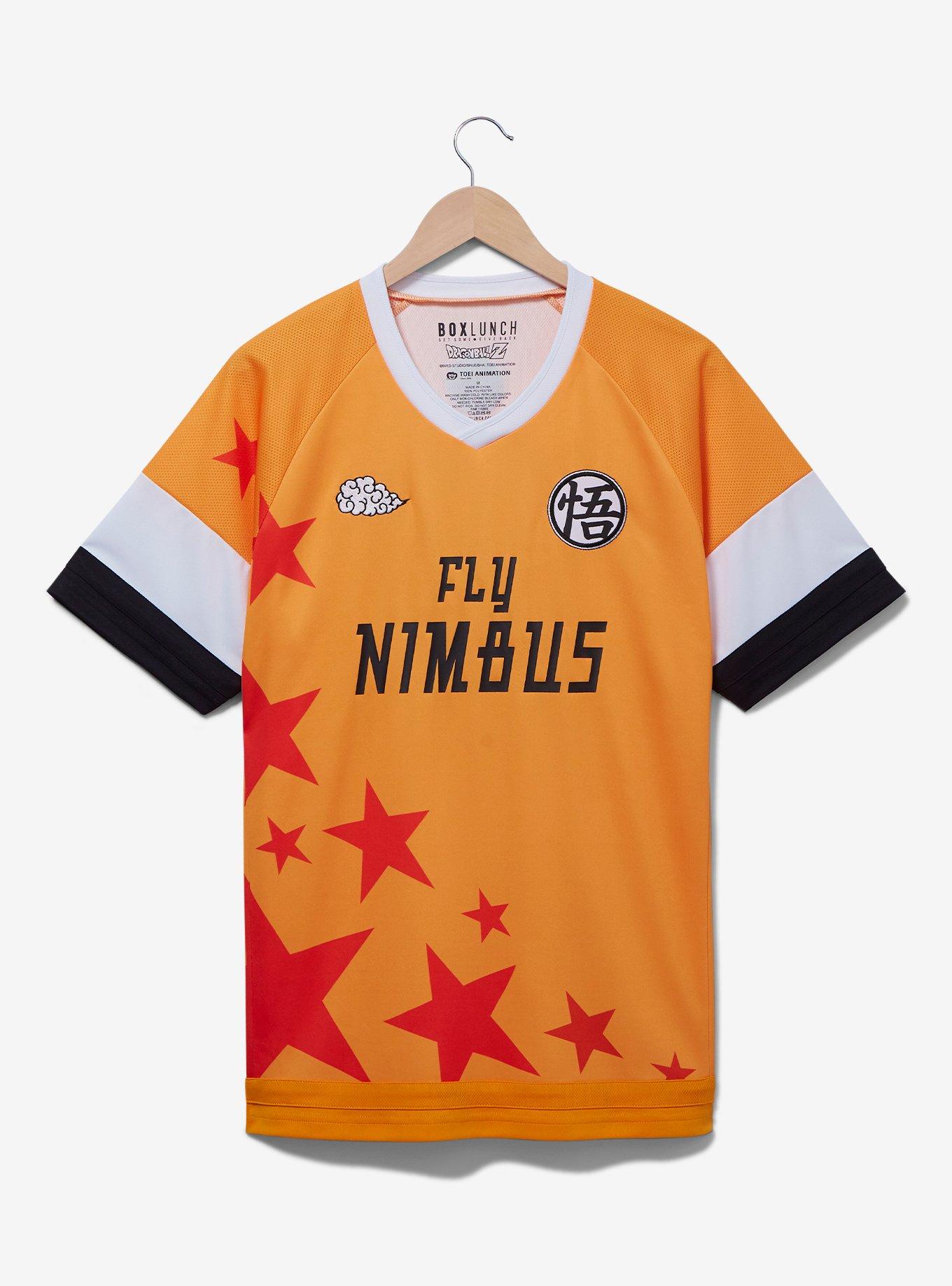 Dragon Ball Z Fly Nimbus Soccer Jersey BoxLunch Exclusive BoxLunch