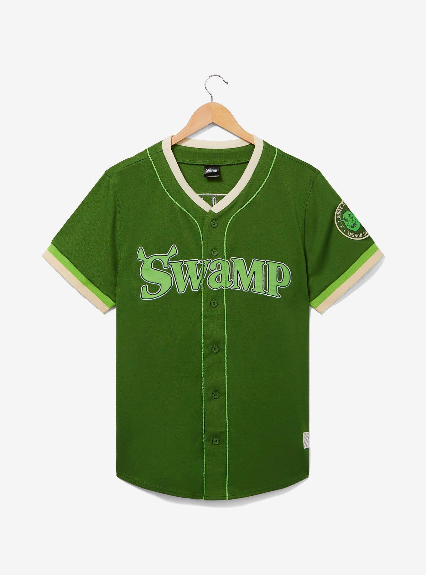 Shrek Swamp Baseball Jersey BoxLunch Exclusive BoxLunch