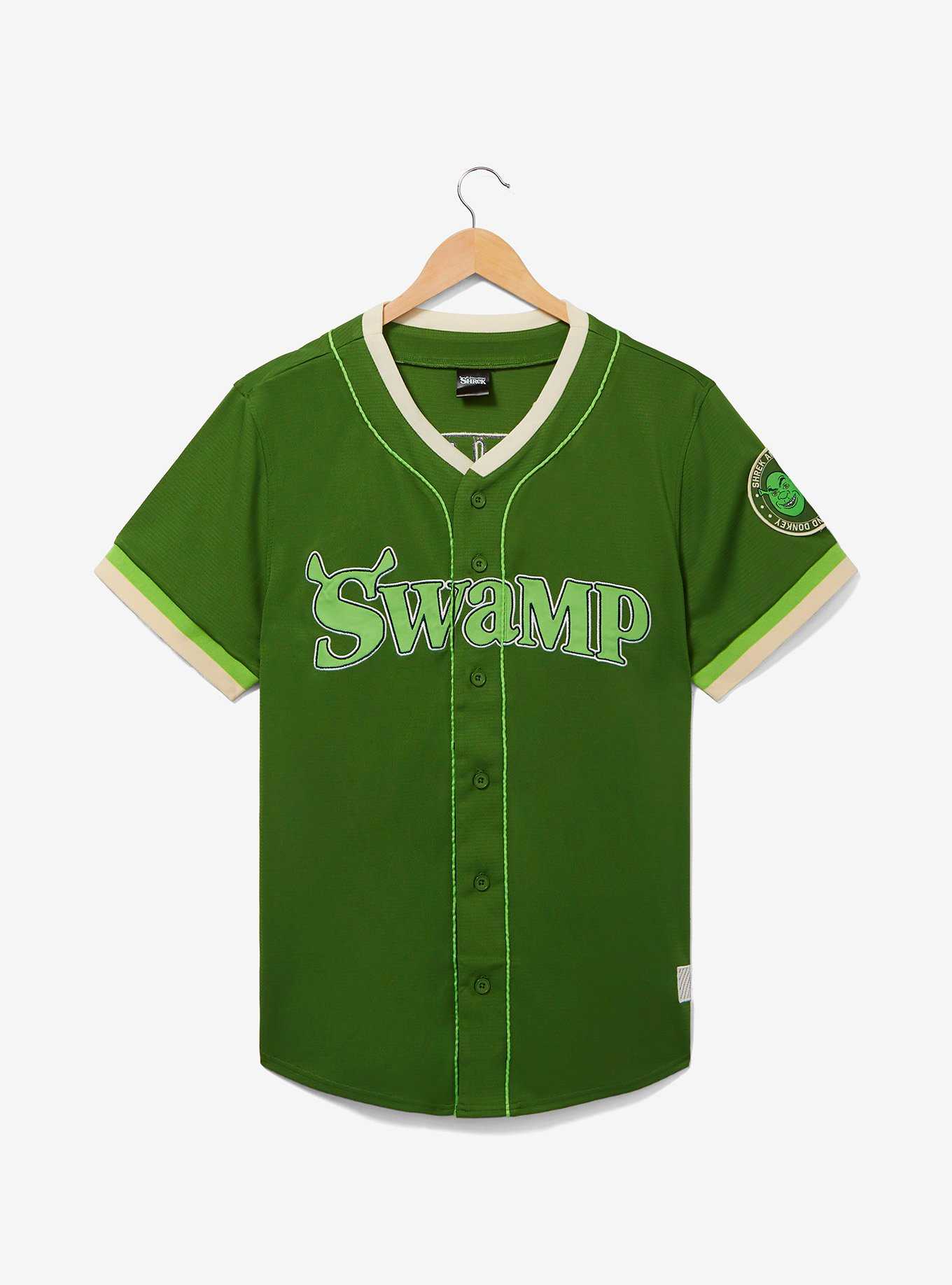 Shrek Swamp Baseball Jersey - BoxLunch Exclusive, , hi-res