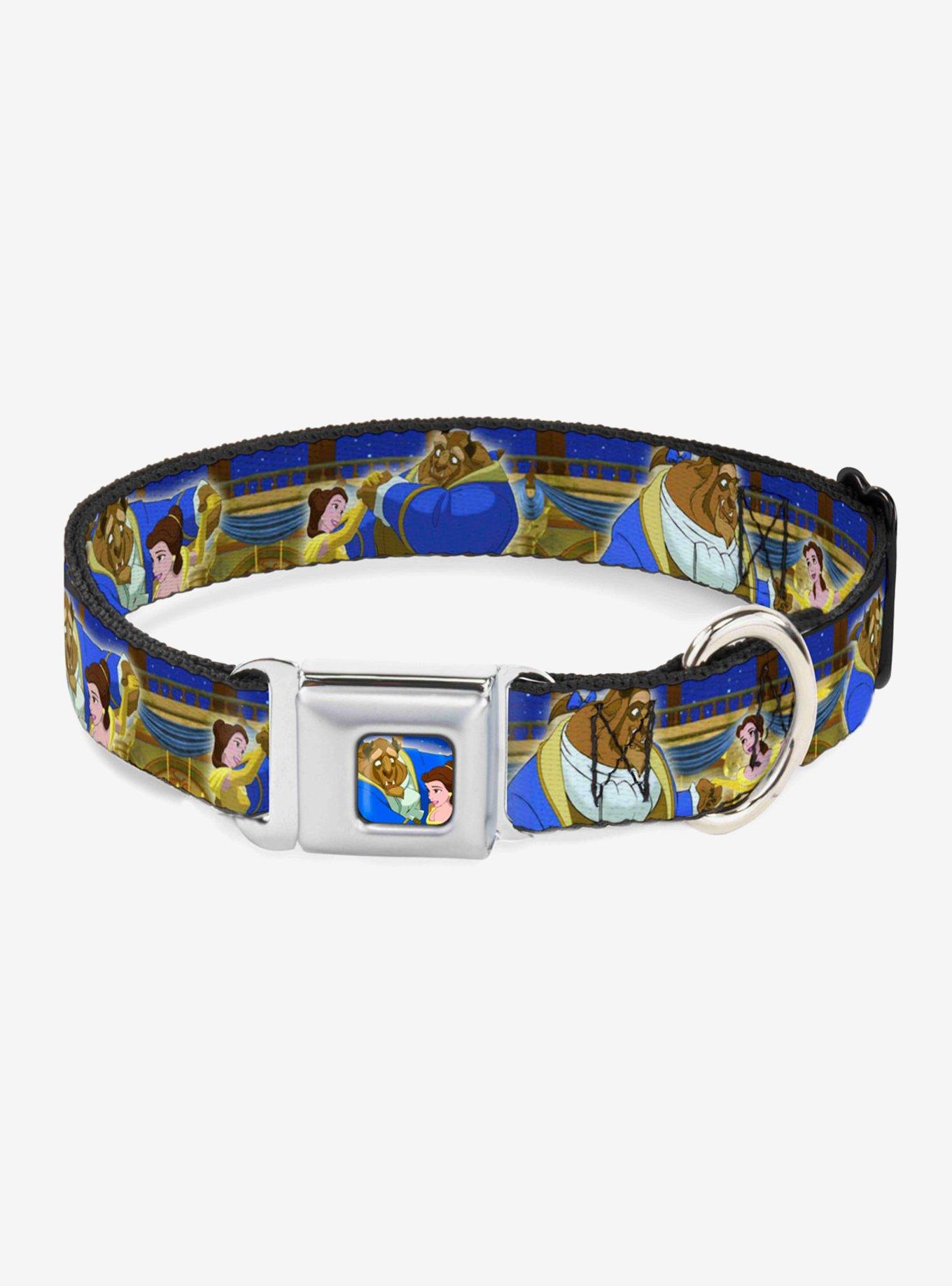 Disney Beauty And The Beast Ball Scene Seatbelt Buckle Dog Collar, , hi-res