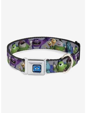 Disney Pixar Monsters University Character Lineup Seatbelt Buckle Dog Collar, , hi-res