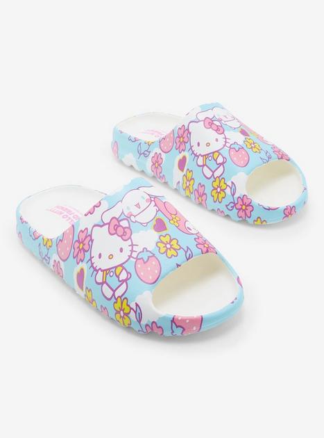 Hello Kitty And Friends Floral Slides | Hot Topic