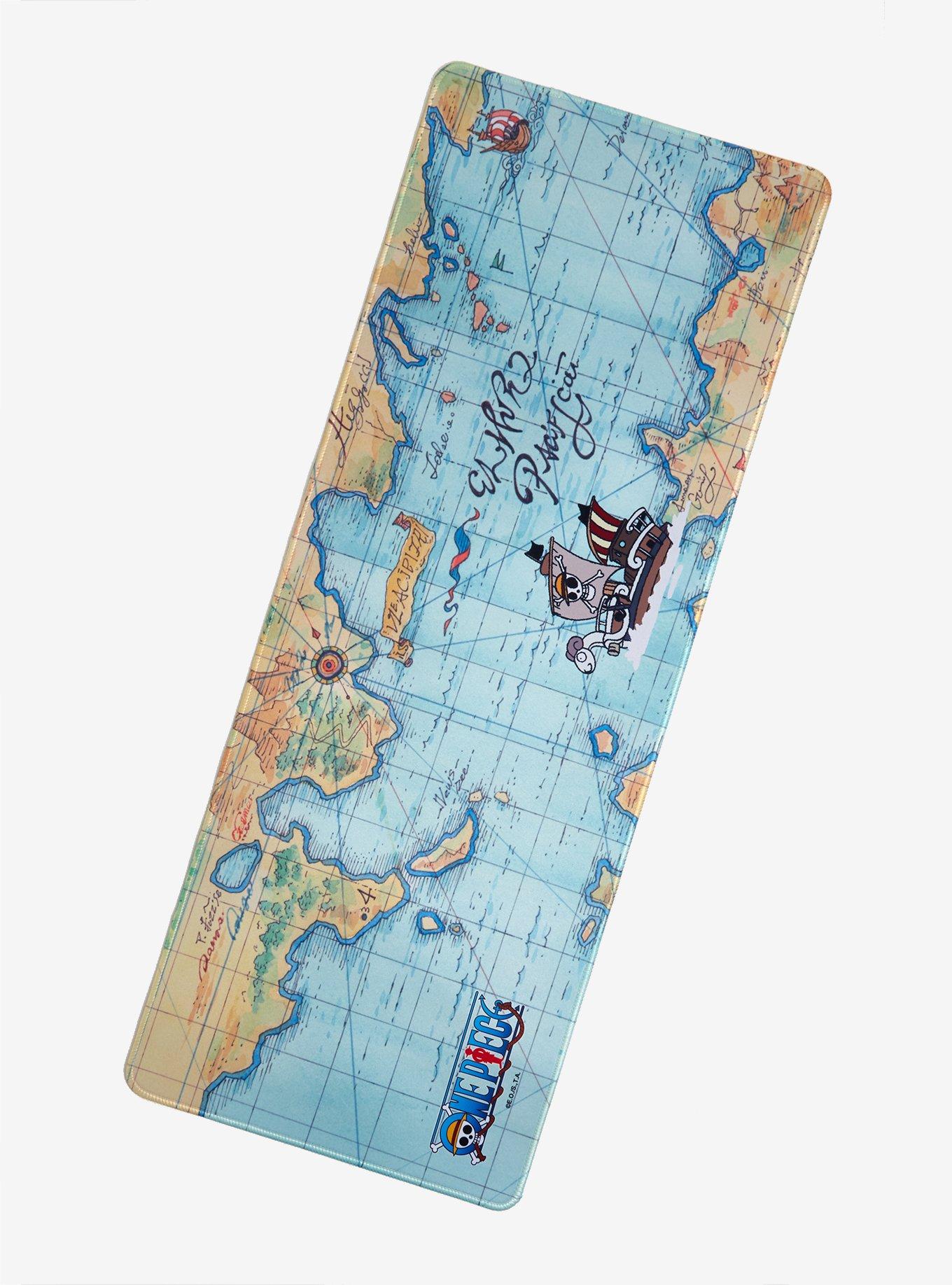 One Piece Map Wide Mousepad - BoxLunch Exclusive, , hi-res view 1