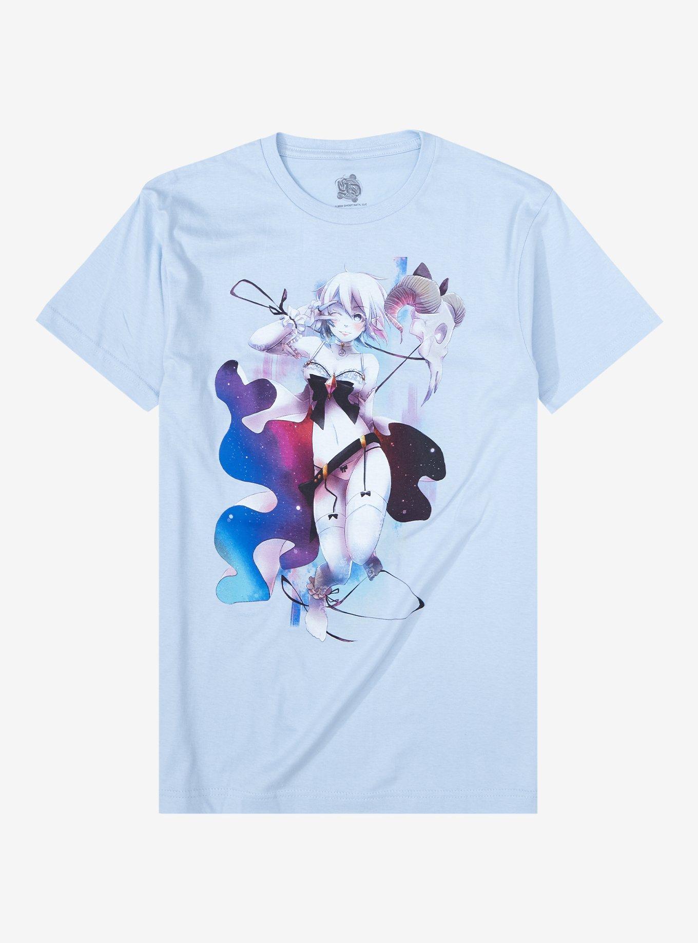 Ghost Data Ram Girl Galaxy T-Shirt, , hi-res