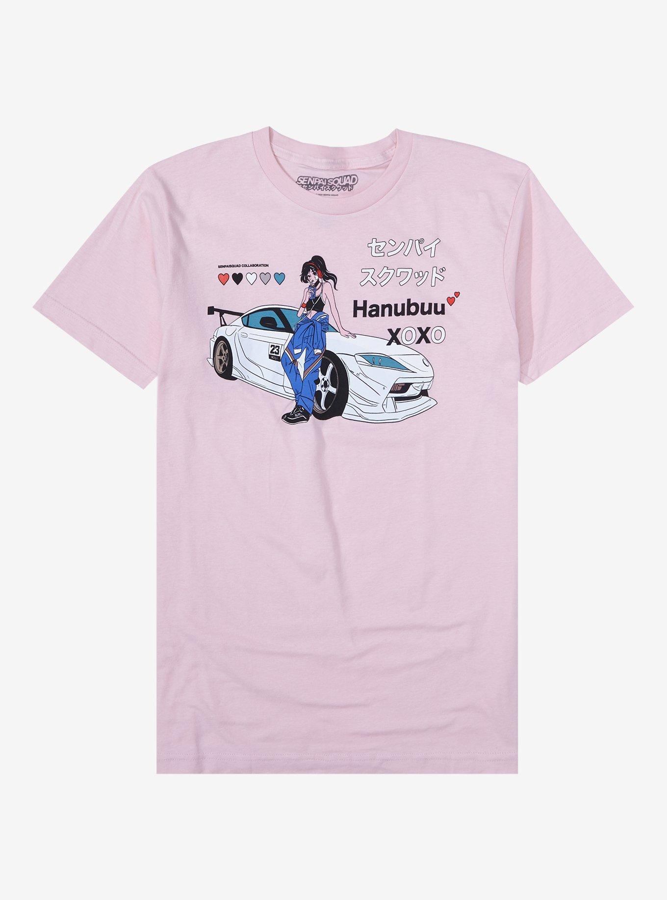 Senpai Squad Hanubuu Racing T-Shirt, MULTI, hi-res