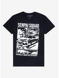 Senpai Squad Racing Monochrome Panel T-Shirt, MULTI, hi-res