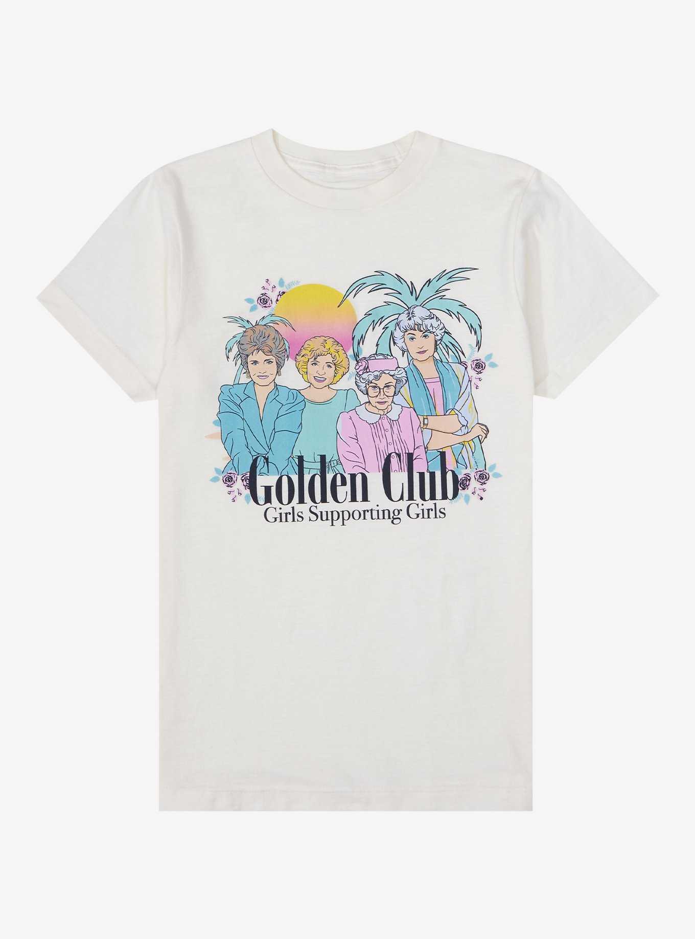 The Golden Girls Golden Club Portrait T-Shirt - BoxLunch Exclusive, , hi-res