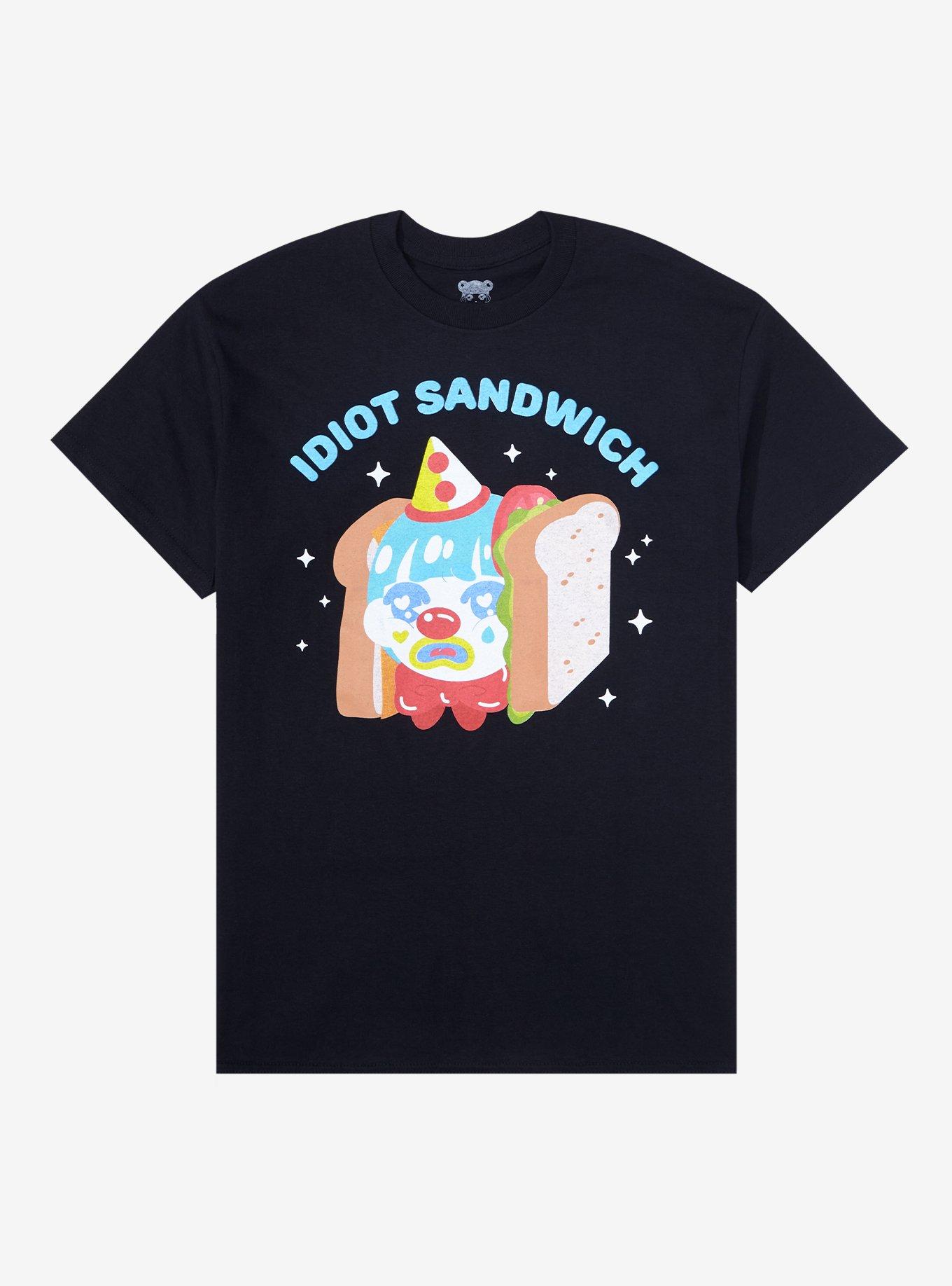 Toshikigirl Idiot Sandwich Clown T-Shirt, MULTI, hi-res