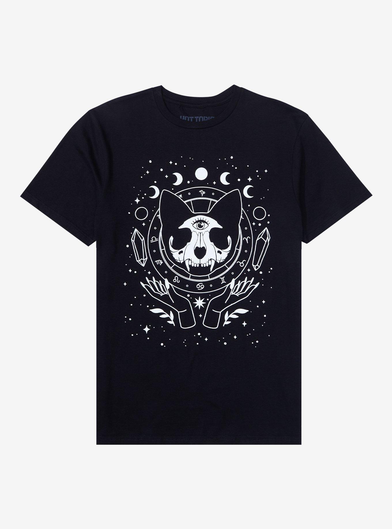 Cat Purrlestial Mystic Icons T-Shirt, MULTI, hi-res