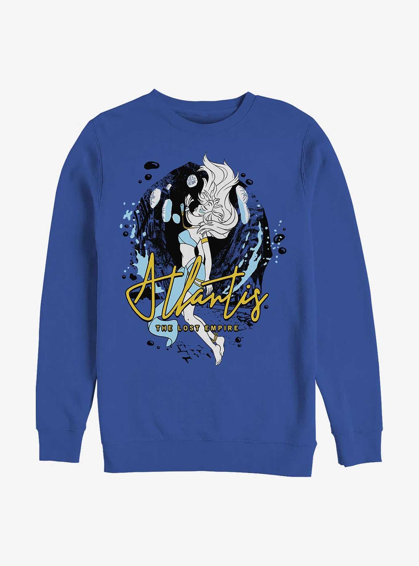 Disney Atlantis: The Lost Empire Rise of Kida Sweatshirt, ROYAL, hi-res