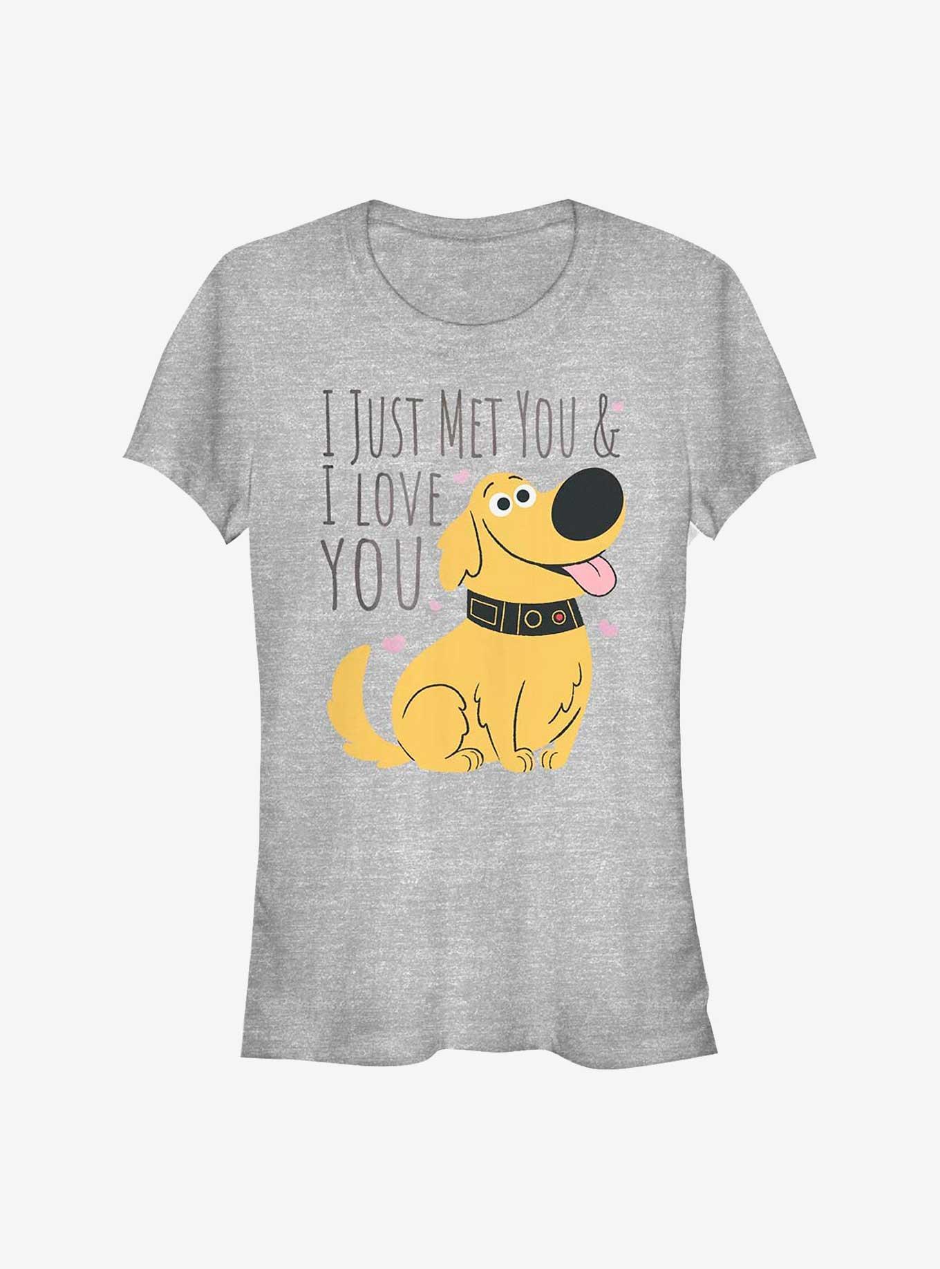 Disney Pixar Up Dog Love Girls T-Shirt, ATH HTR, hi-res
