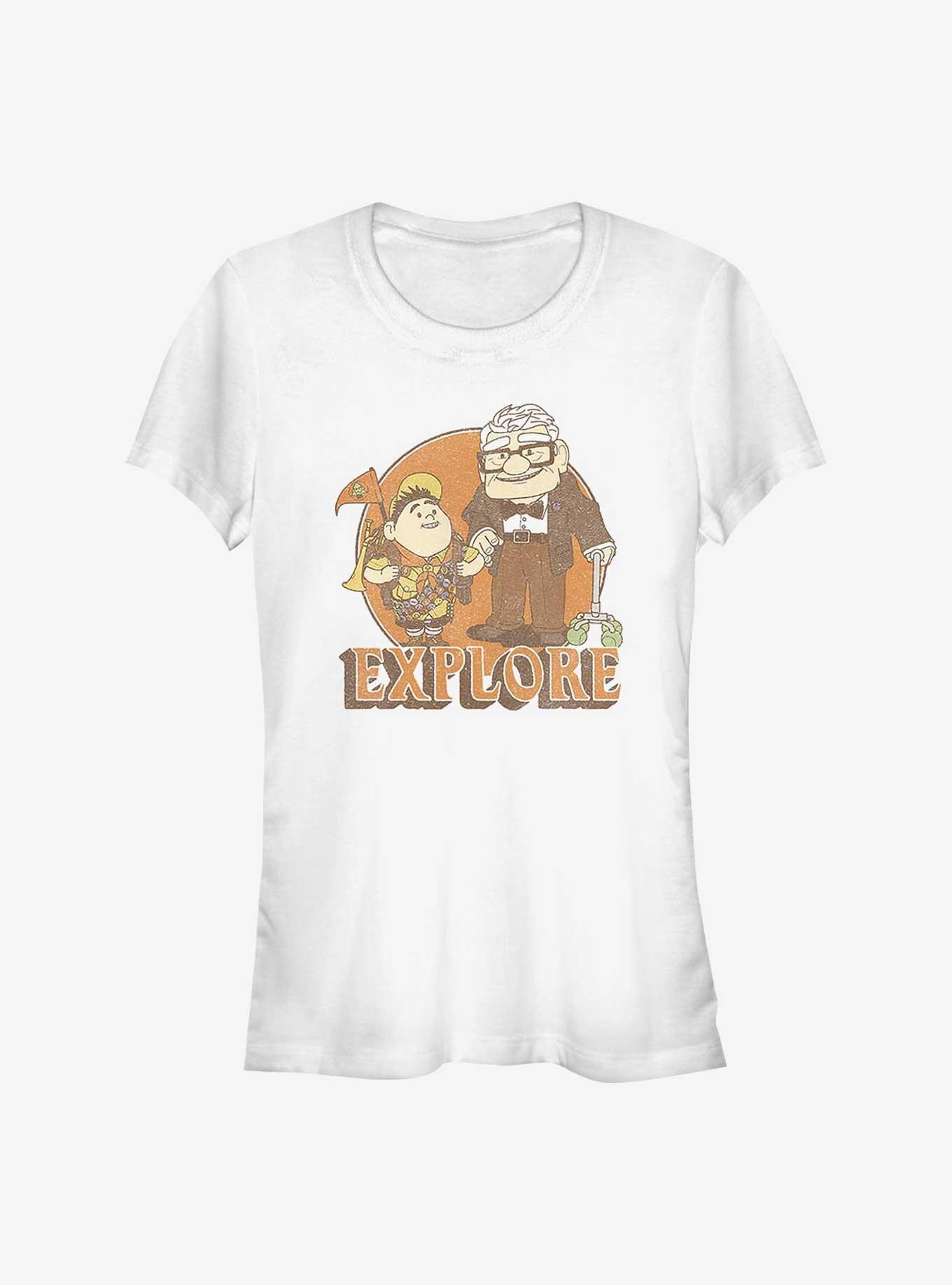 Disney Pixar Up Russell and Carl Explore Girls T-Shirt, , hi-res