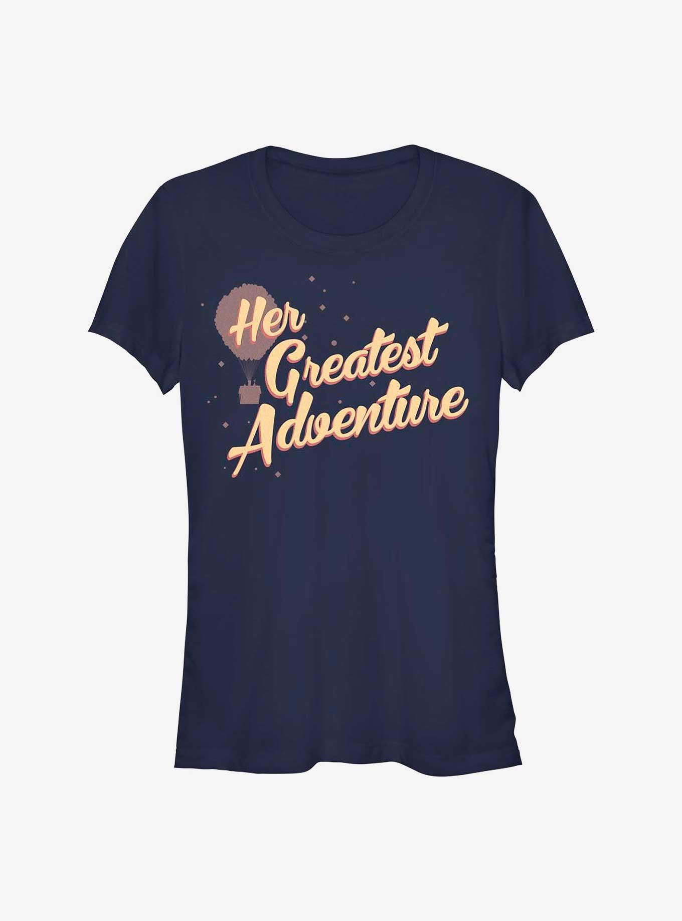 Disney Pixar Up Her Greatest Adventure Girls T-Shirt, NAVY, hi-res