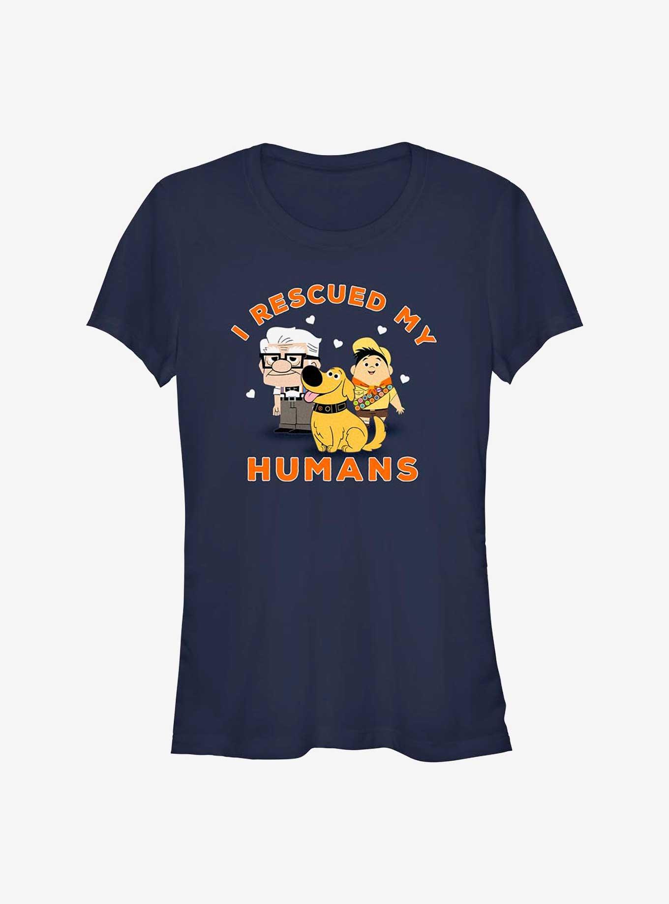 Disney Pixar Up I Rescued My Humans Girls T-Shirt, , hi-res