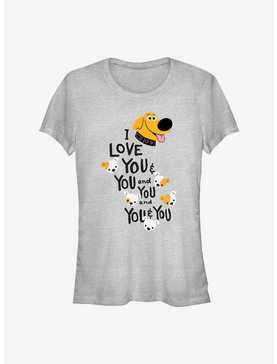 Disney Pixar Up Dug Loves You and You Girls T-Shirt, , hi-res