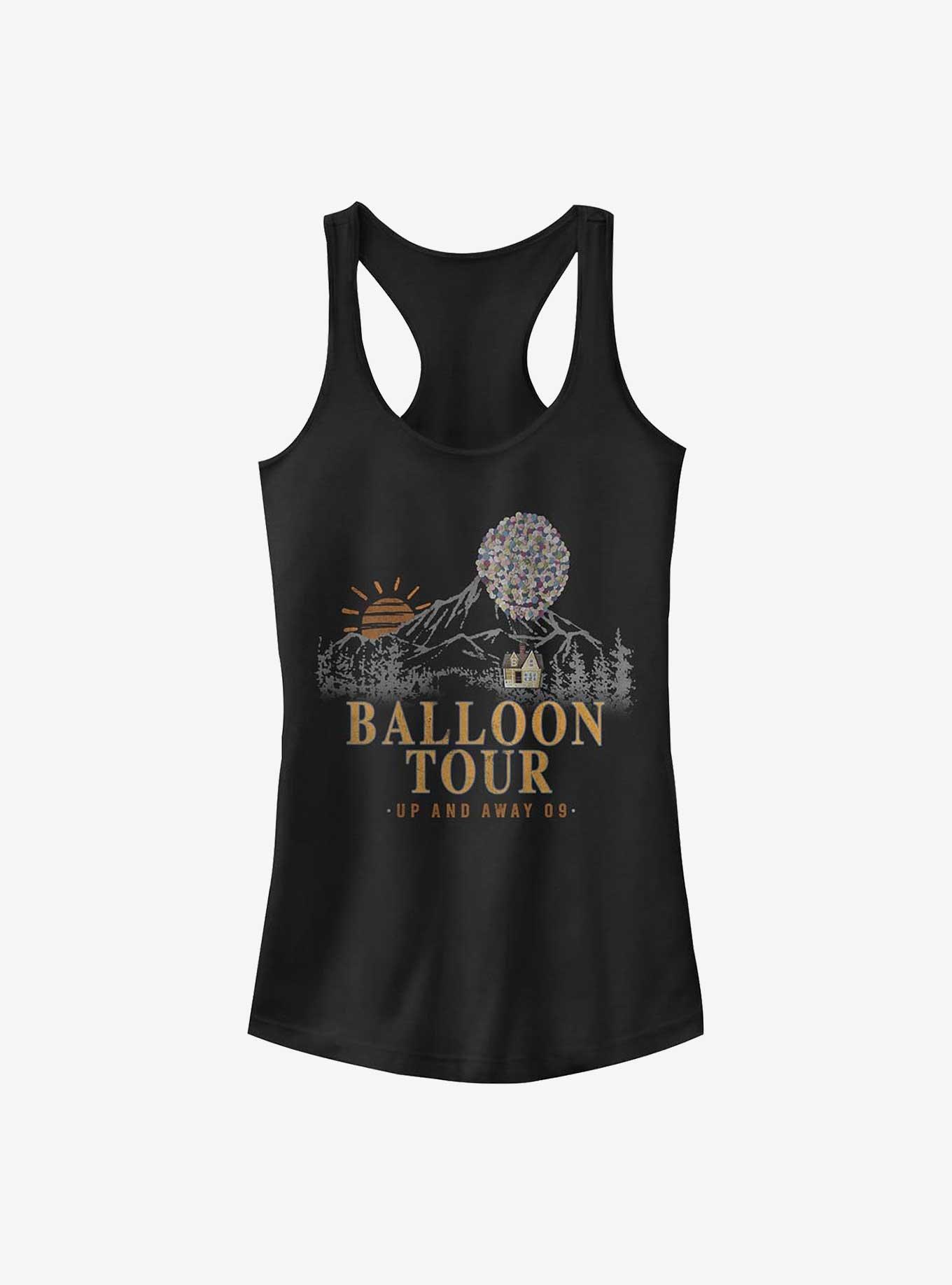 Disney Pixar Up Balloon Tour Girls Tank, BLACK, hi-res