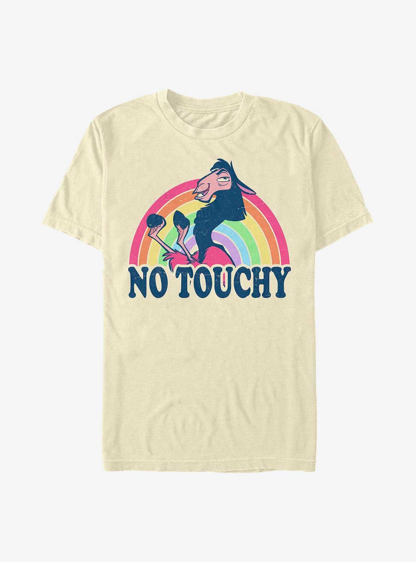 Disney The Emperor's New Groove Rainbow Kuzco No Touchy T-Shirt