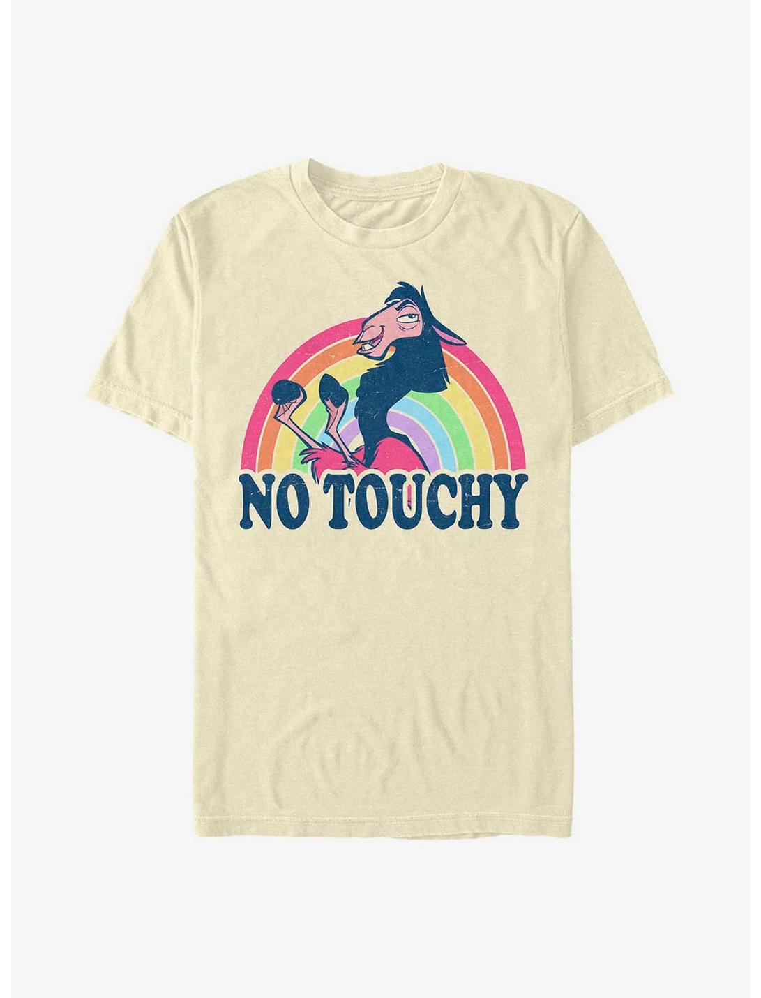 Disney The Emperor's New Groove Rainbow Kuzco No Touchy T-Shirt, NATURAL, hi-res